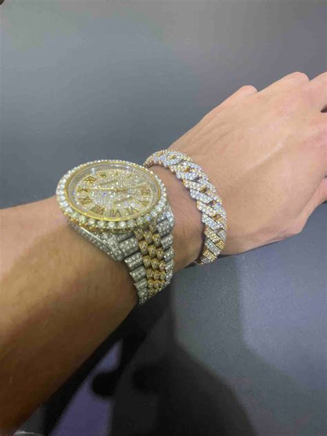 patek philippe bust down|rolex bust down vvs diamonds.